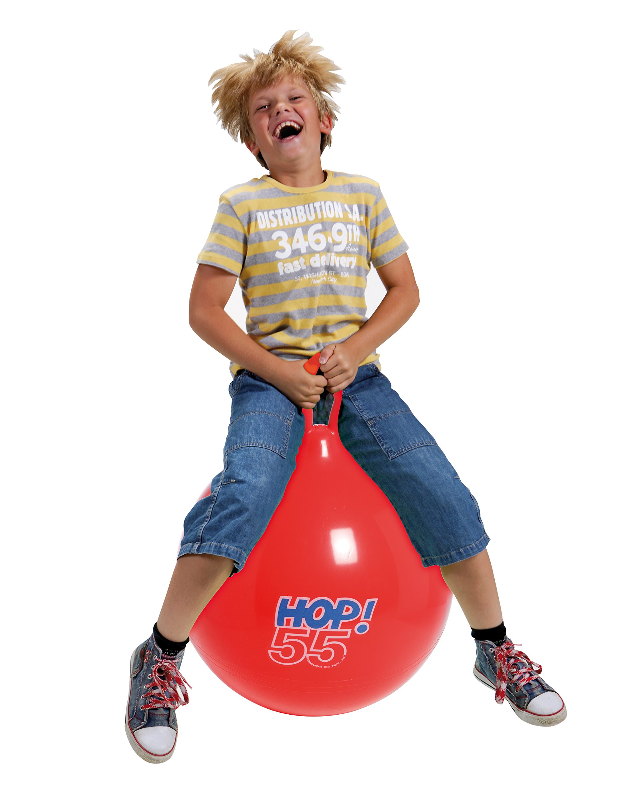 Gymnic / Hop-55 22" Hop Ball, Red - Image 7