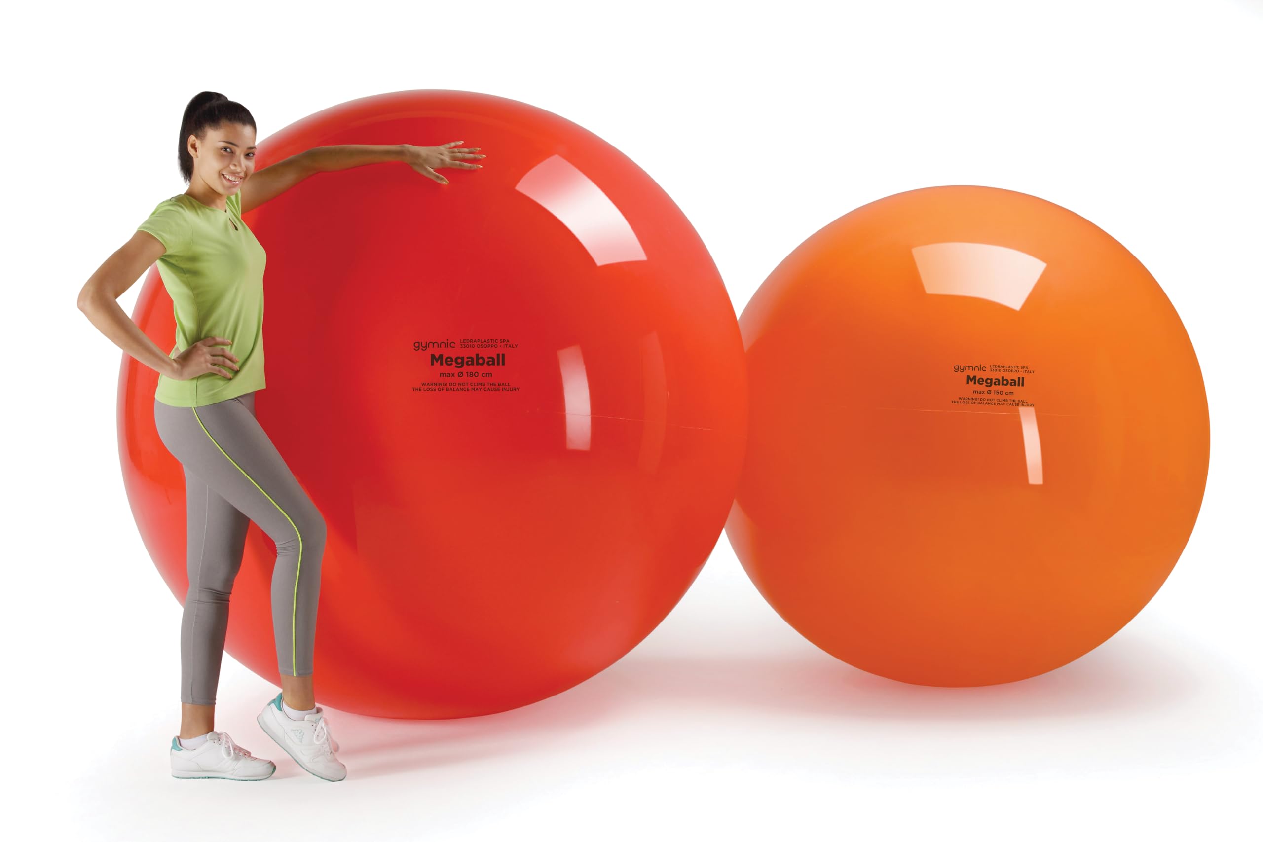 Gymnic Megaball: Group Activity Fitness Ball, Orange (150 cm) - Image 6