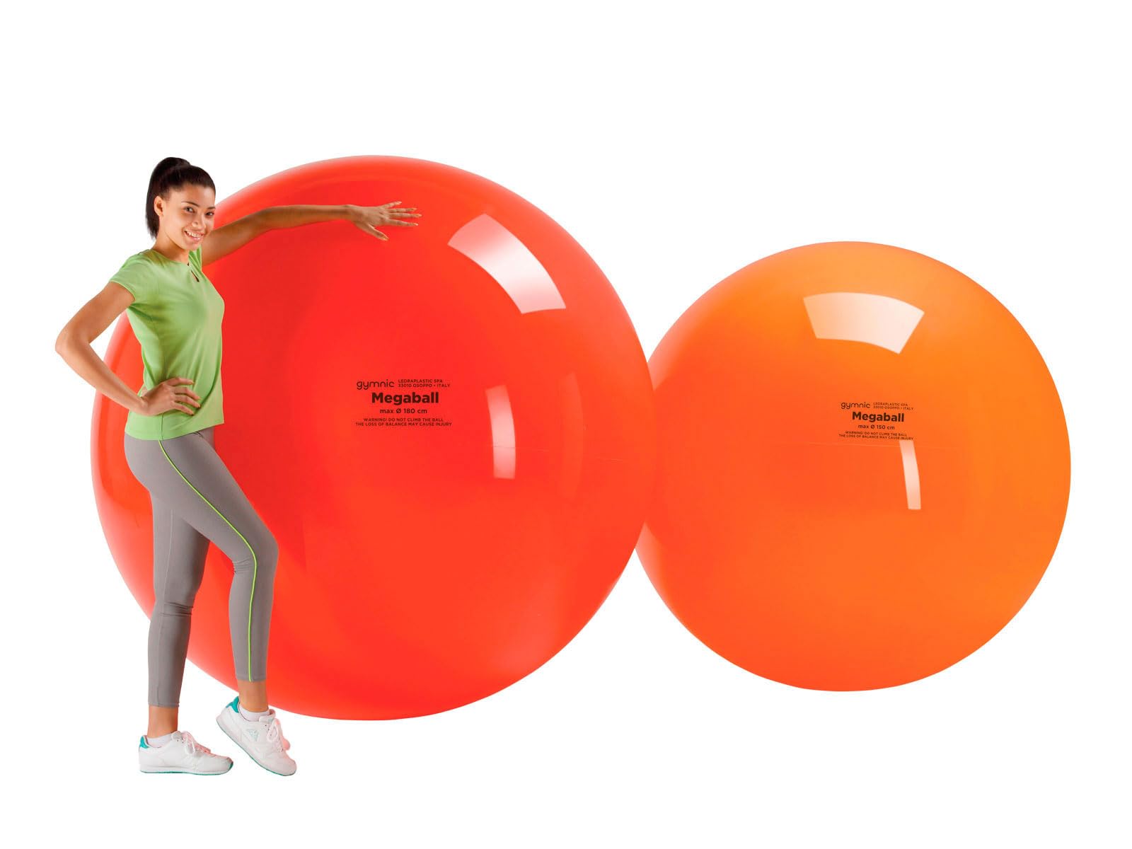 Gymnic Megaball: Group Activity Fitness Ball, Orange (150 cm) - Image 4