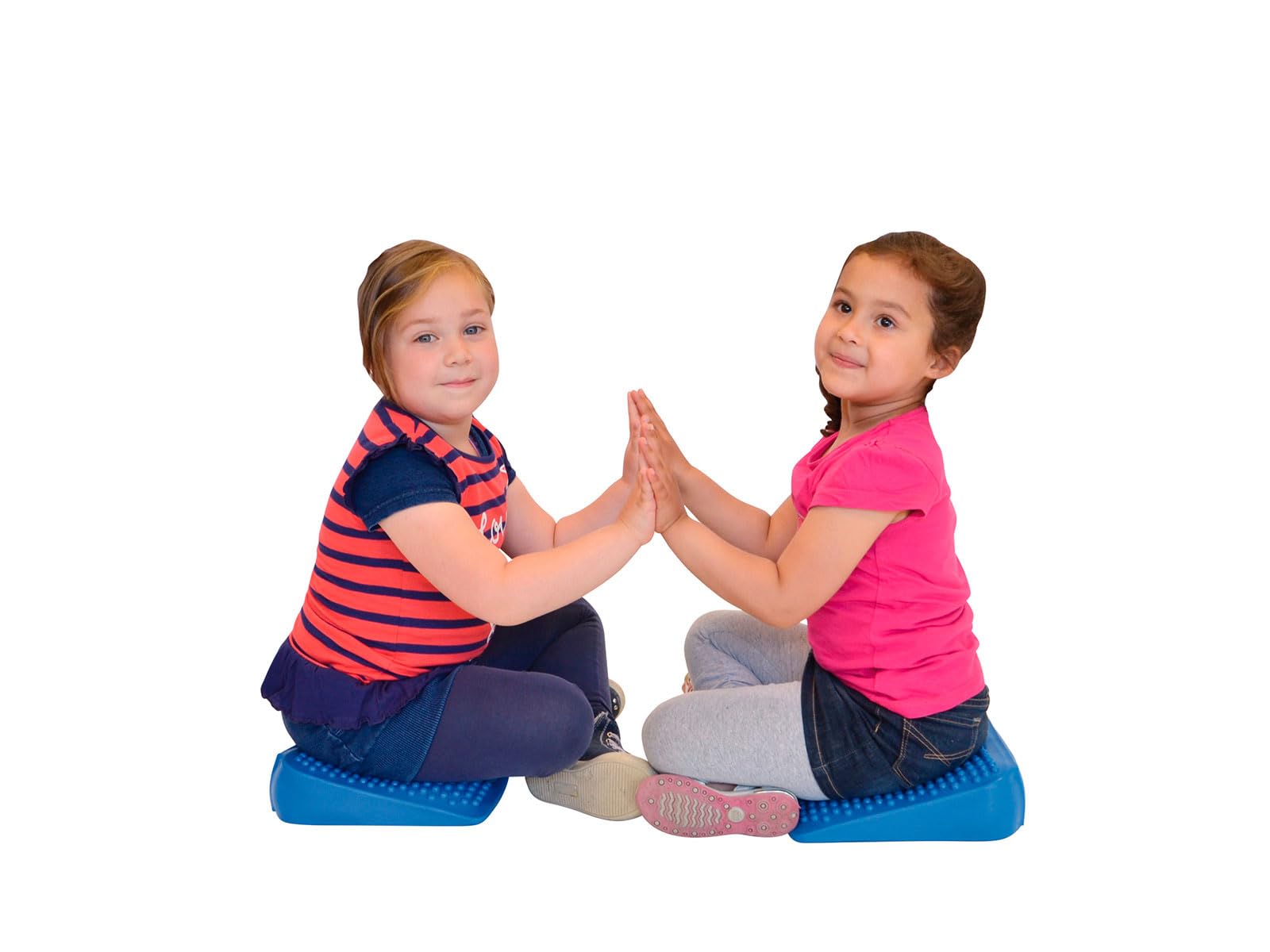 Gymnic Movin' Sit Jr. Inflatable Seat Cushion, Blue, 10 L X 10 W in - 8909 - Image 4