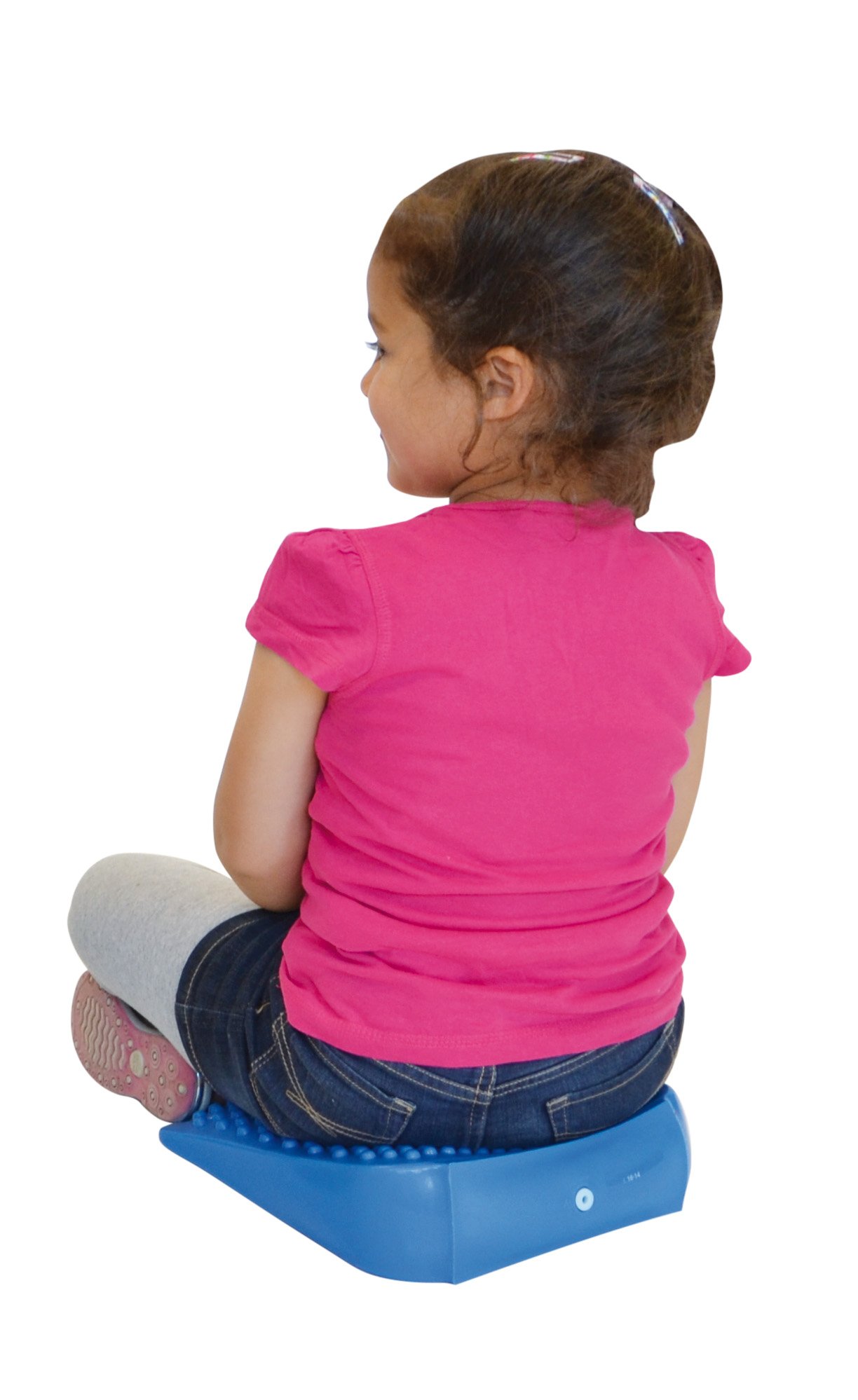 Gymnic Movin' Sit Jr. Inflatable Seat Cushion, Blue, 10 L X 10 W in - 8909 - Image 6