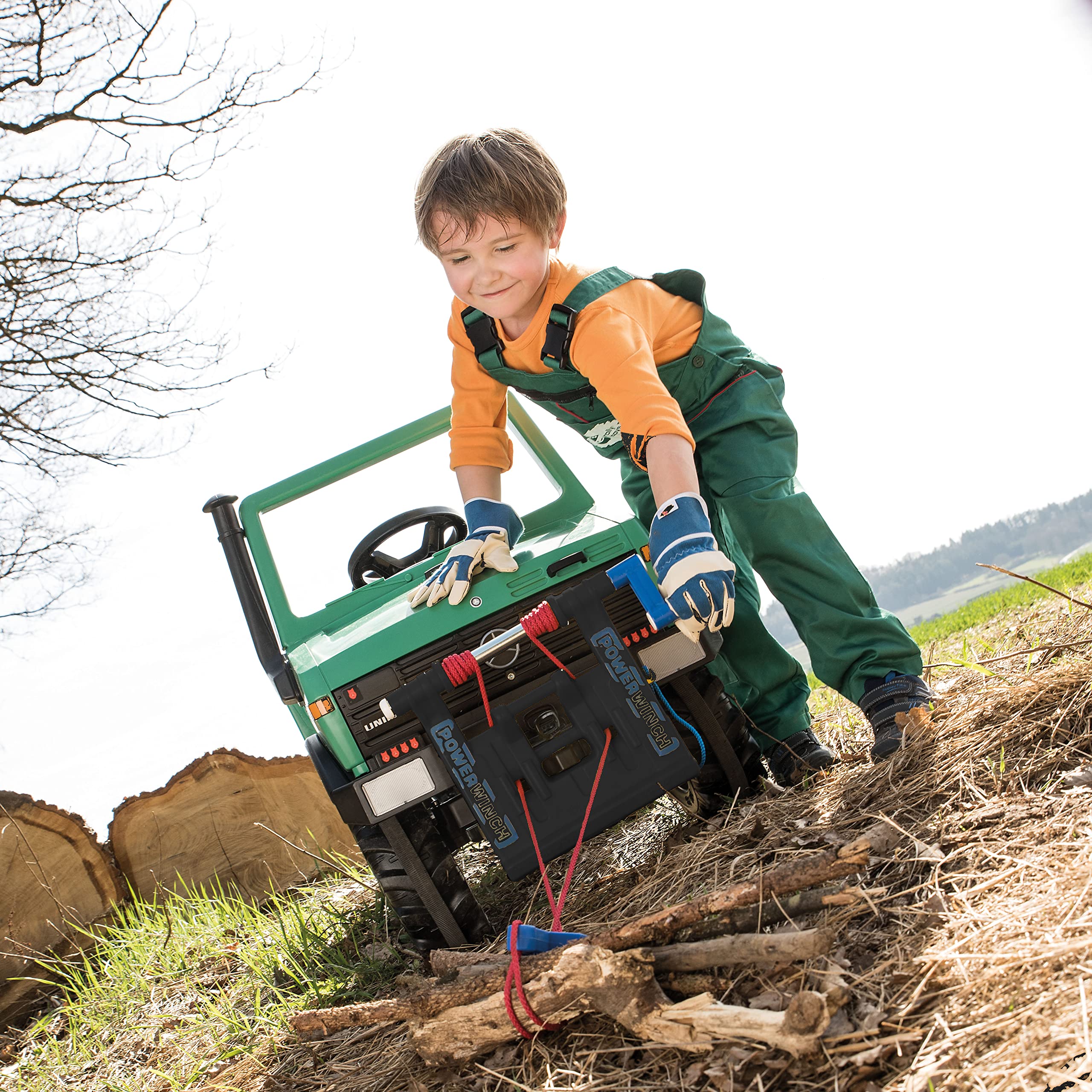 John Deere Pedal Loader with Backhoe & Winch - Image 6