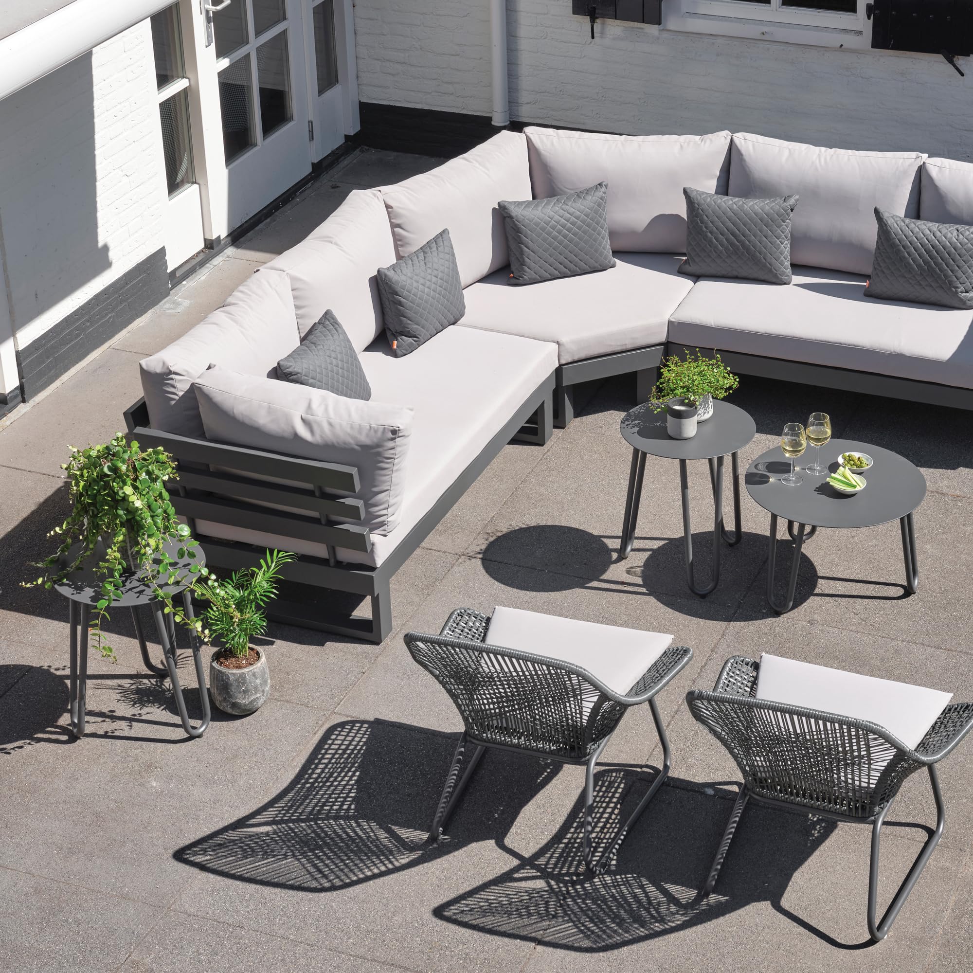 KETTLER Blixum Aluminum Side Table - Image 3