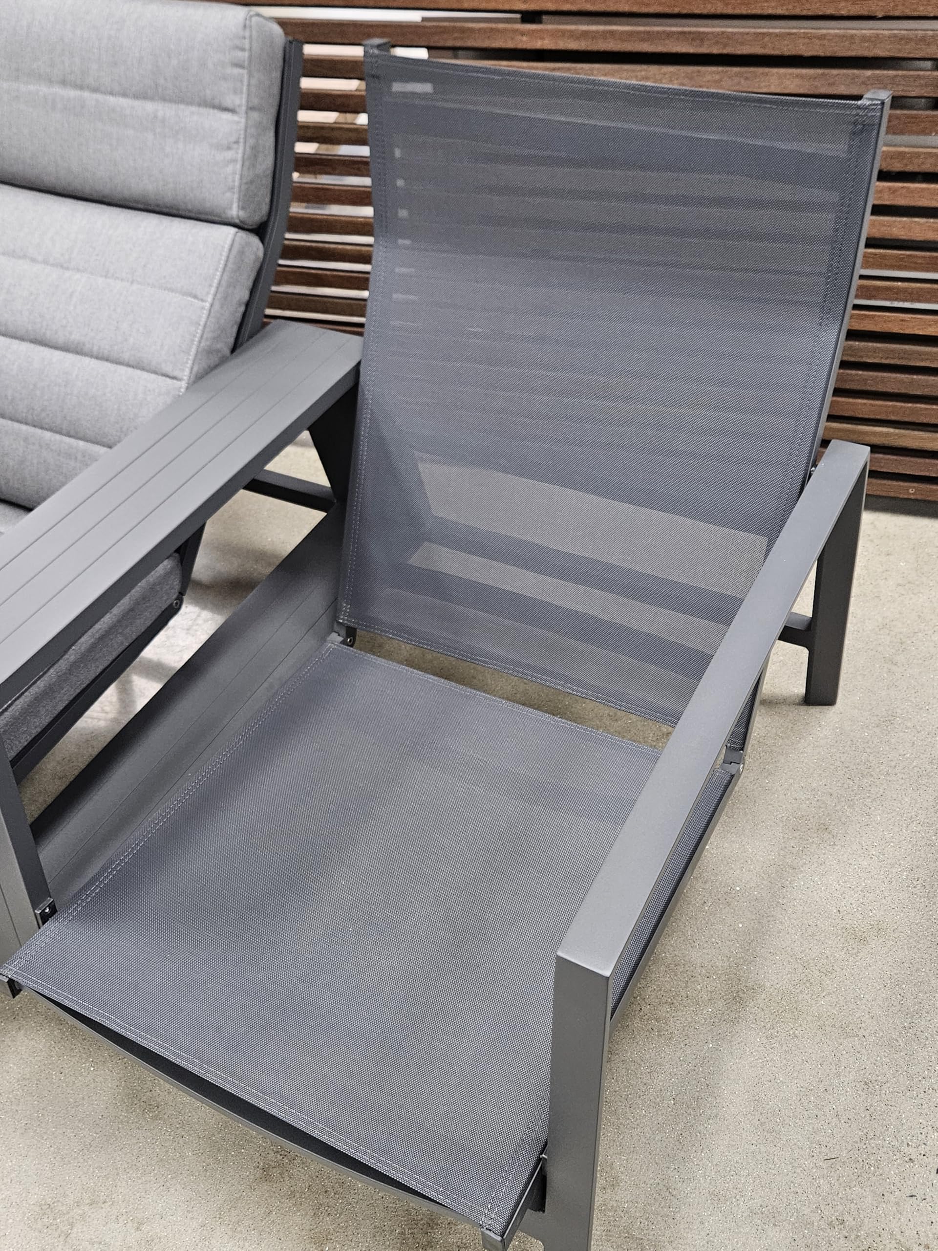 KETTLER Bondi Tete A Tete Loveseat (Lava) - Image 4