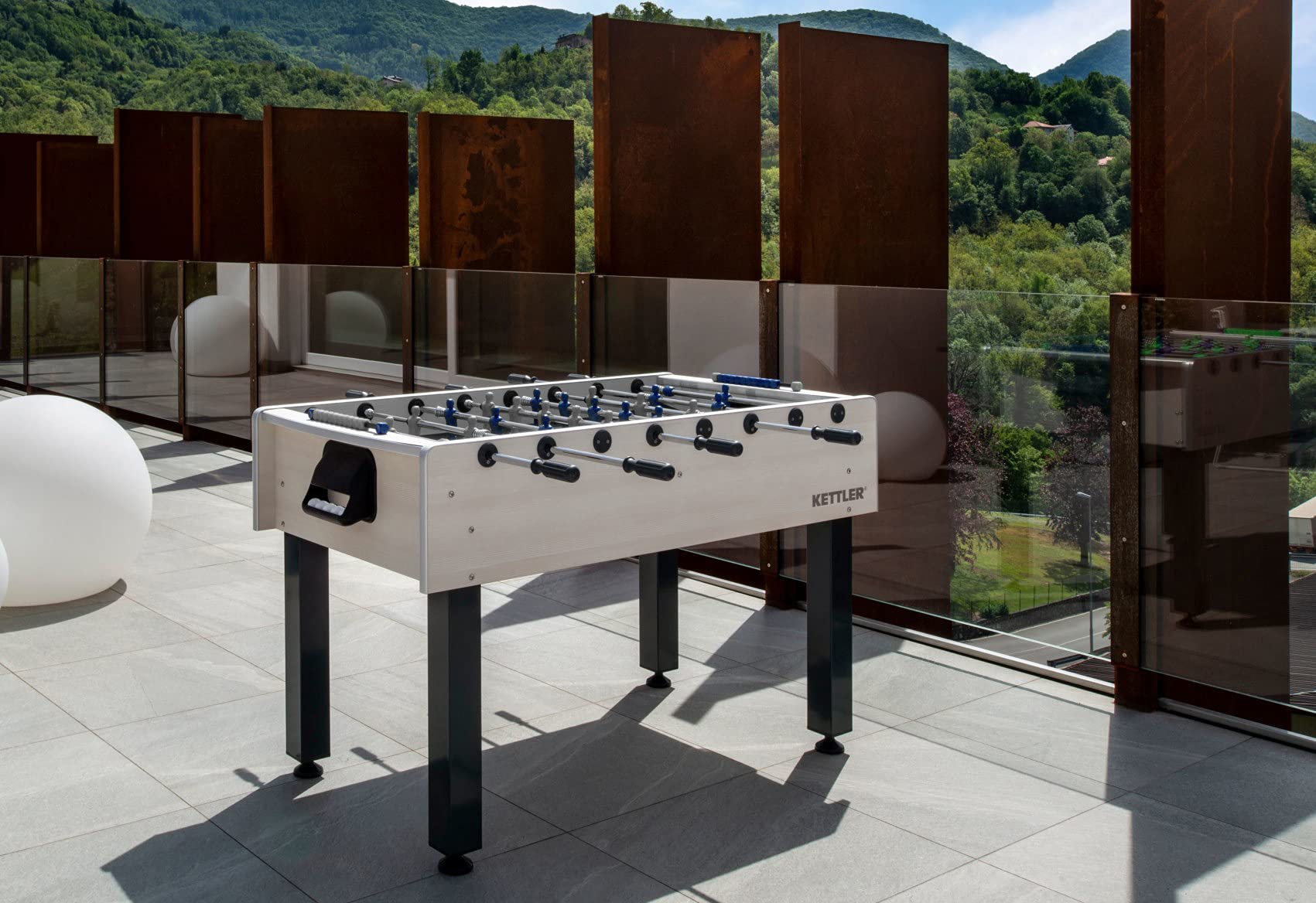 KETTLER Milano Weatherproof Indoor/Outdoor Foosball/Soccer Game Table - Image 4