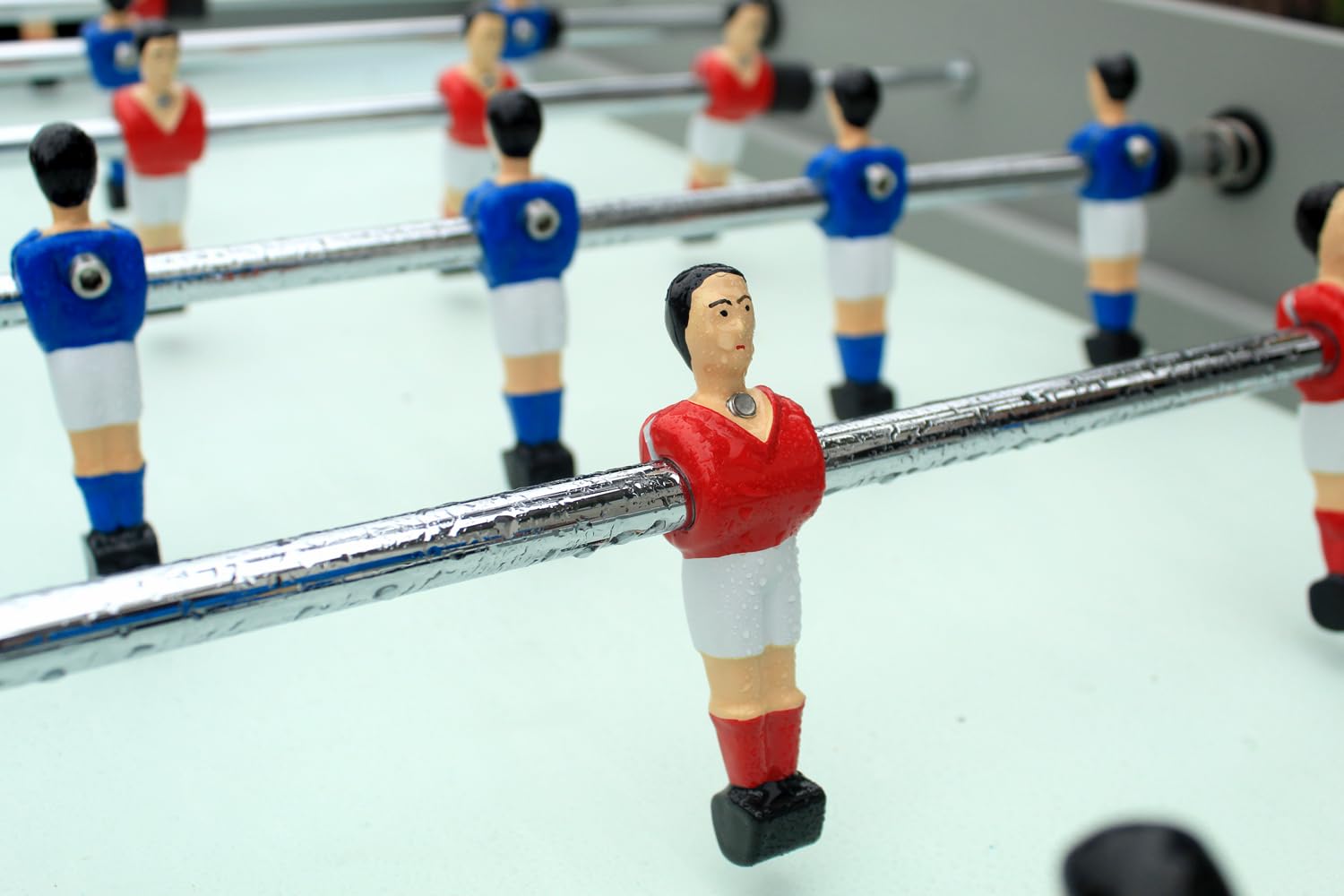 René Pierre Outdoor Foosball Table - Tahiti. Designed with Safety Telescoping Rods with Ergonomic Handles and 2 Single Goalies - Image 5