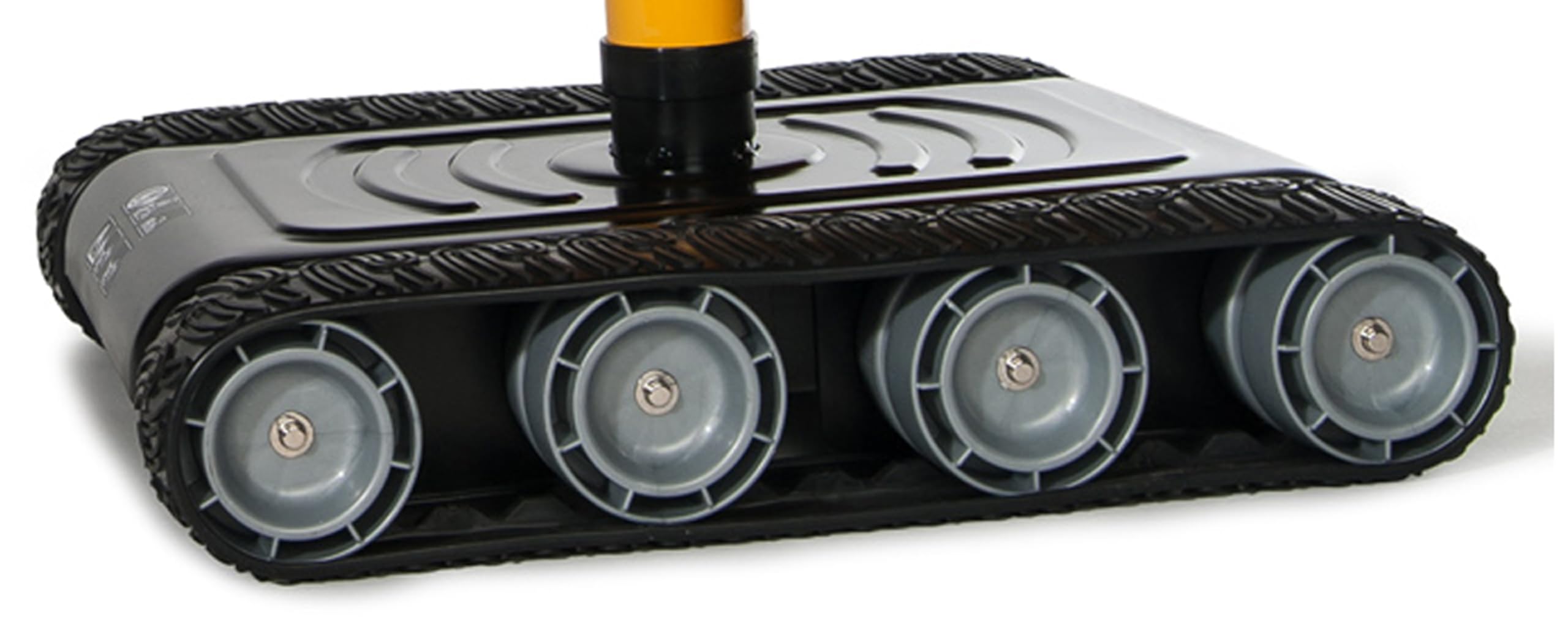 rolly toys CAT Construction Ride-On: Metal 360-Degree Excavator Digger with Traction Treads, Youth Ages 3+ Yellow, 38"(H) x 18"(W) x 34"(D) - Image 7