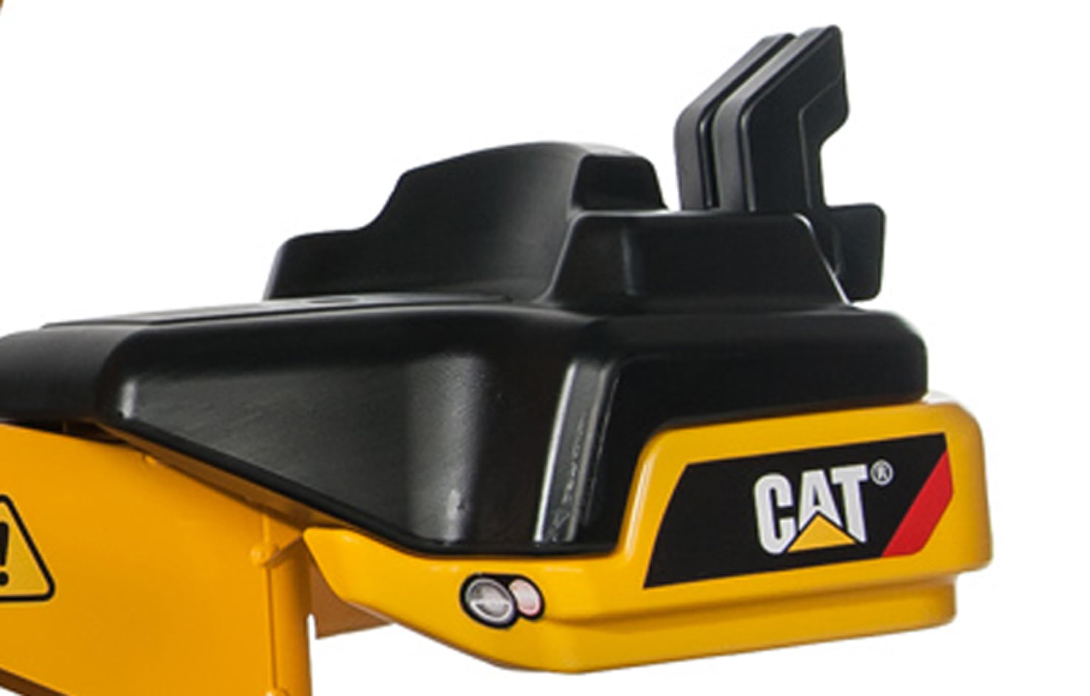 rolly toys CAT Construction Ride-On: Metal 360-Degree Excavator Digger with Traction Treads, Youth Ages 3+ Yellow, 38"(H) x 18"(W) x 34"(D) - Image 8